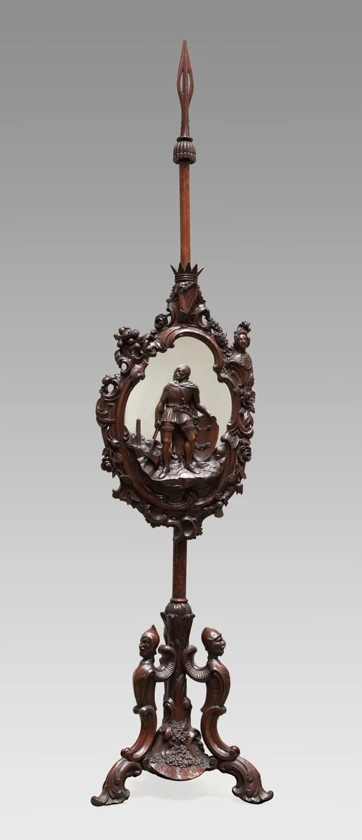 Pole-Screen by Arthur James Jones, other, 1846-1851