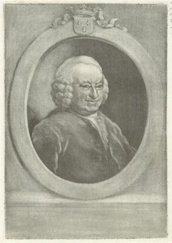Portret van Johan Hudde Dedel by Aert Schouman, print, 1778