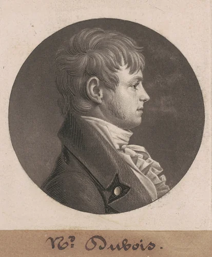 Nicholas DuBois by Charles B. J. Févret de Saint-Mémin, print, 1804