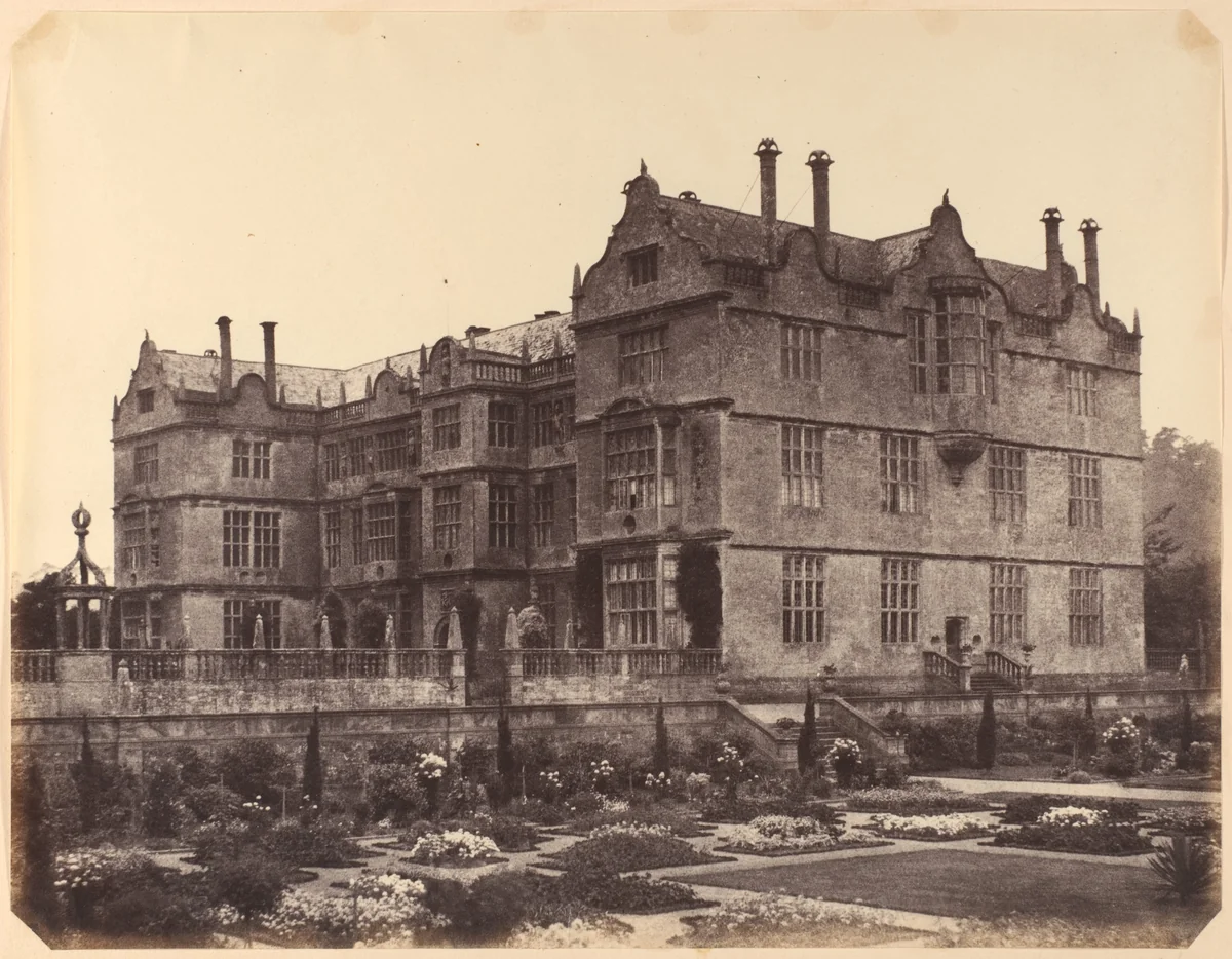 Montacute House near Yeovil by Alfred Capel-Cure, photograph, 1857-1860