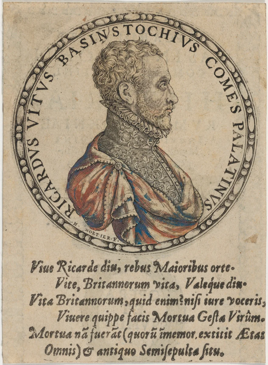 Richard White of Basingstoke, Hampshire by H. Mortier, print, 1600-1699