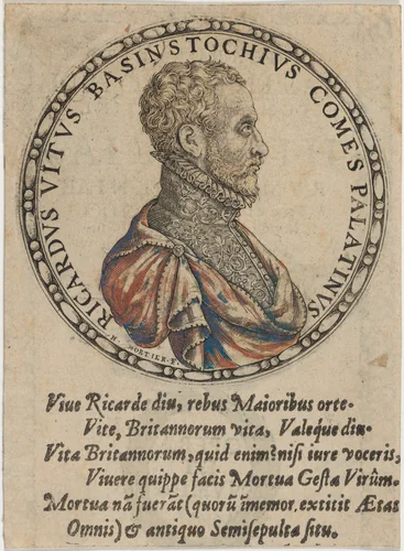 Richard White of Basingstoke, Hampshire by H. Mortier, print, 1600-1699