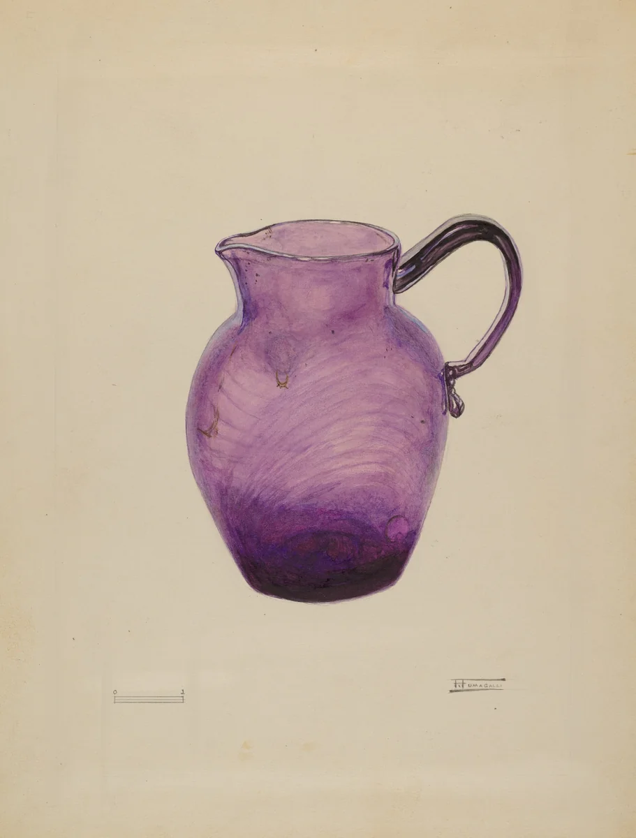 Creamer by Frank Fumagalli, index of american design, 1936