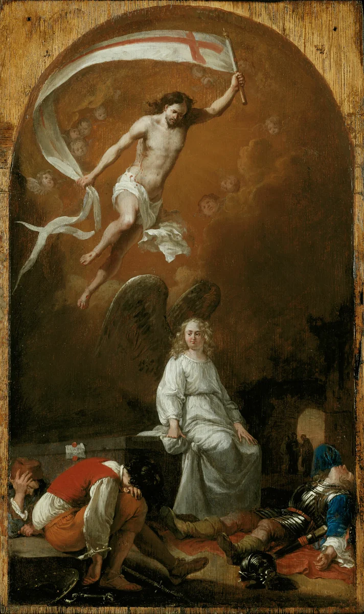 The Resurrection by Bartholomeus Breenbergh, painting, 1630-1640
