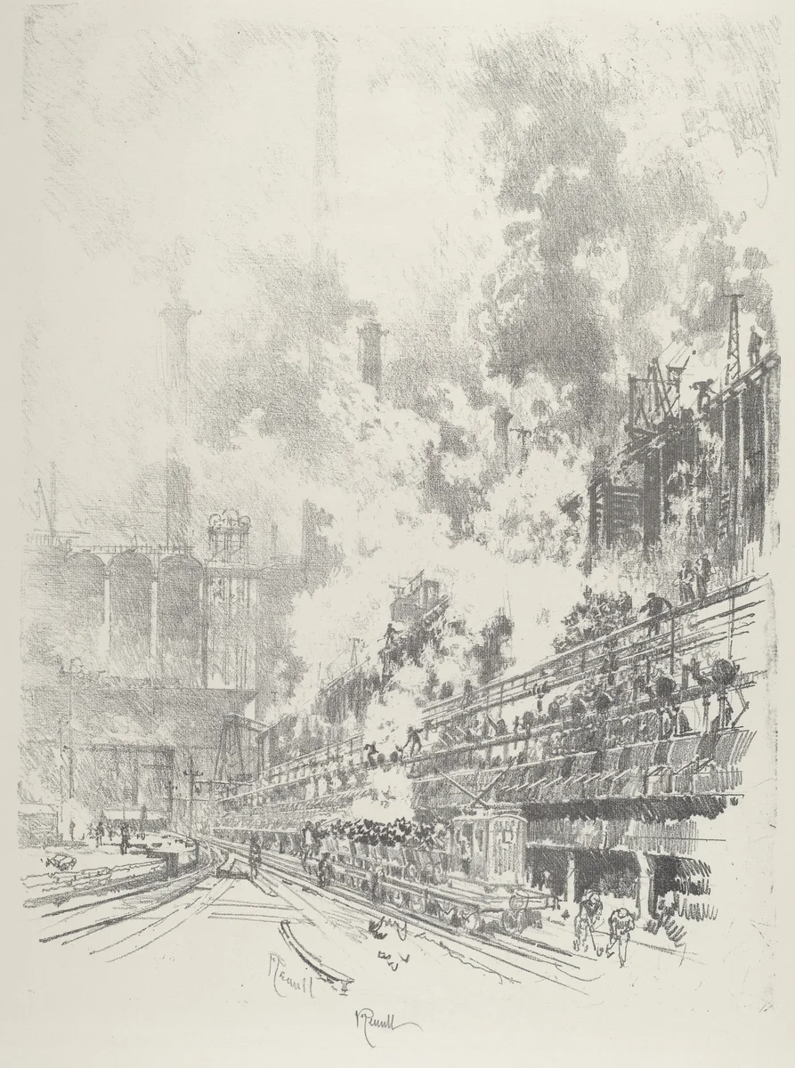 By-Products by Joseph Pennell, print, 1916