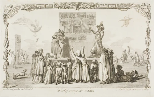 The Improvement of Morals by Daniel Nikolaus Chodowiecki, print, 1786