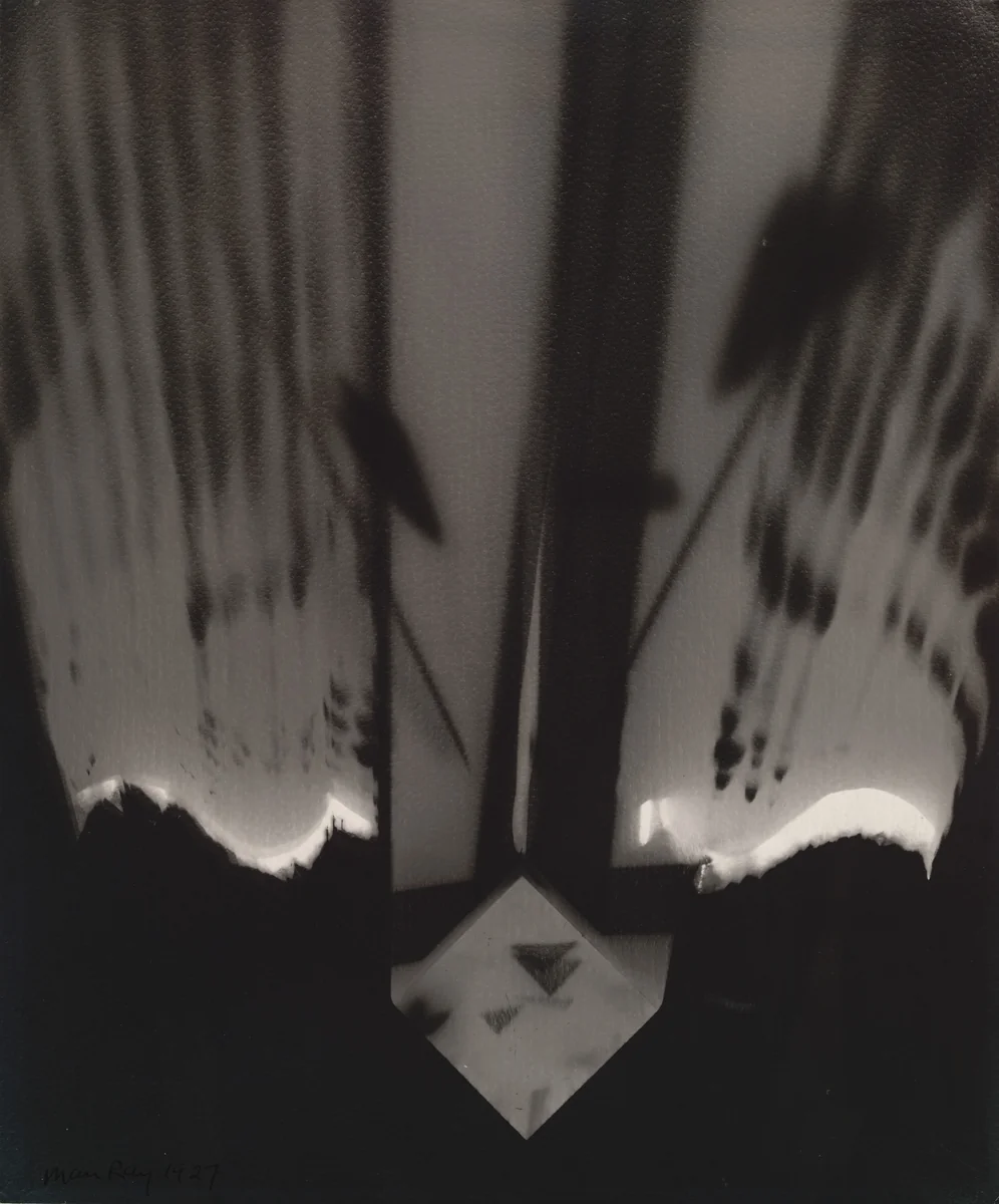 Rayograph by Man Ray, photograph, 1927