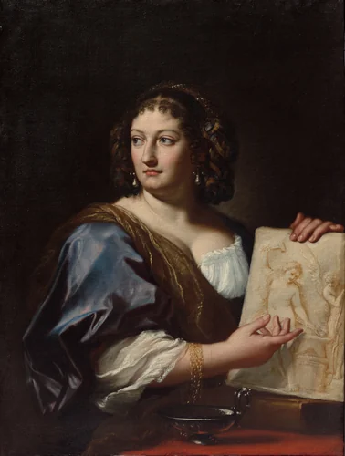 Portrait of Francesca Gommi Maratti by Carlo Maratti, painting, 1695-1705