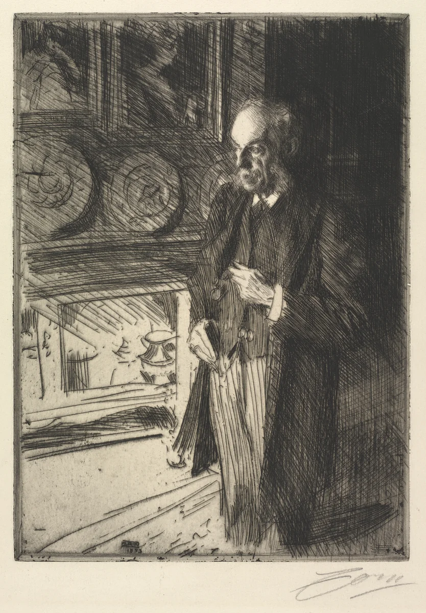 Herny Marquand by Anders Zorn, print, 1893