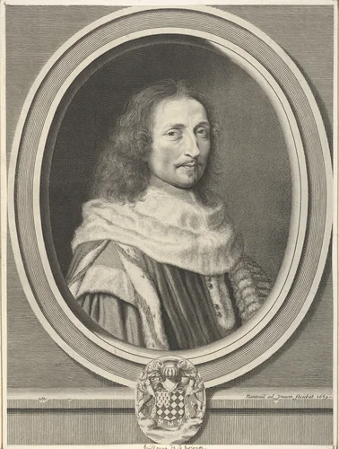 Guillaume de Lamoignon by Robert Nanteuil, print, 1659