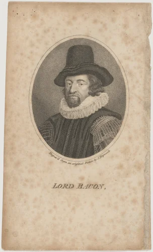 Lord Bacon by James Hopwood, print, 1752-1819