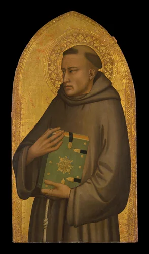Saint Anthony of Padua by Maso di Banco, painting, 1335-1345