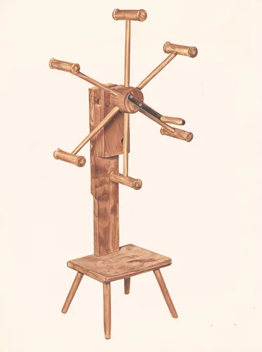 Clock Reel by Frank Eiseman, index of american design, 1938