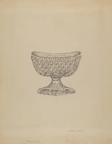 Salt Dip by John Dana, index of american design, 1936