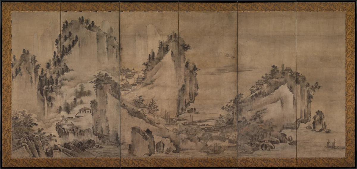 Landscape by Unknown, painting, 1550-1599