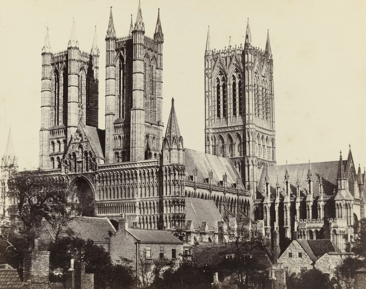 Lincoln Cathedral by Francis Frith, photograph, 1860