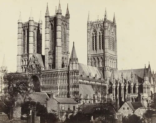 Lincoln Cathedral by Francis Frith, photograph, 1860