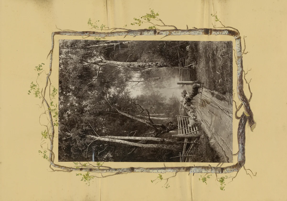 The Madame B Album by Marie-Blanche Hennelle Fournier, photograph, 1870-1879