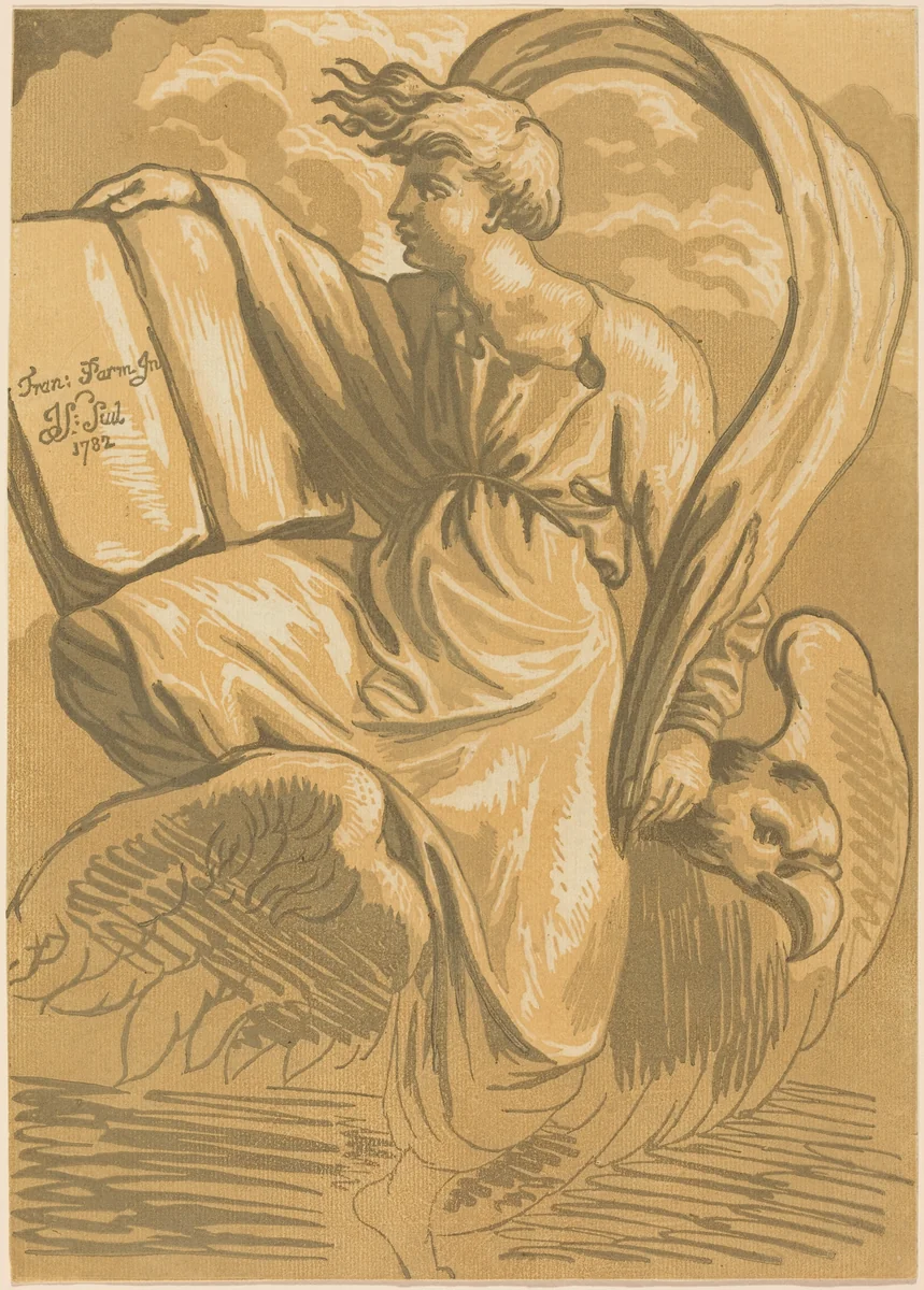 Saint John the Evangelist by John Skippe, print, 1782