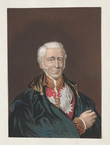 Arthur Wellesley, Duke of Wellington by George Baxter, print, 1854