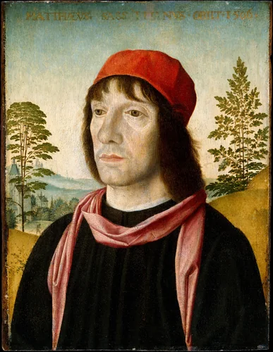 Portrait of a Man by Fra Bartolomeo, painting, 1497-1517