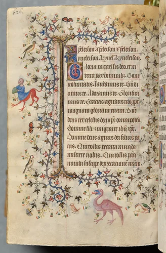 Hours of Charles the Noble, King of Navarre (1361-1425): fol. 307v, Text by Master of the Brussels Initials and Associates, book, 1400-1410