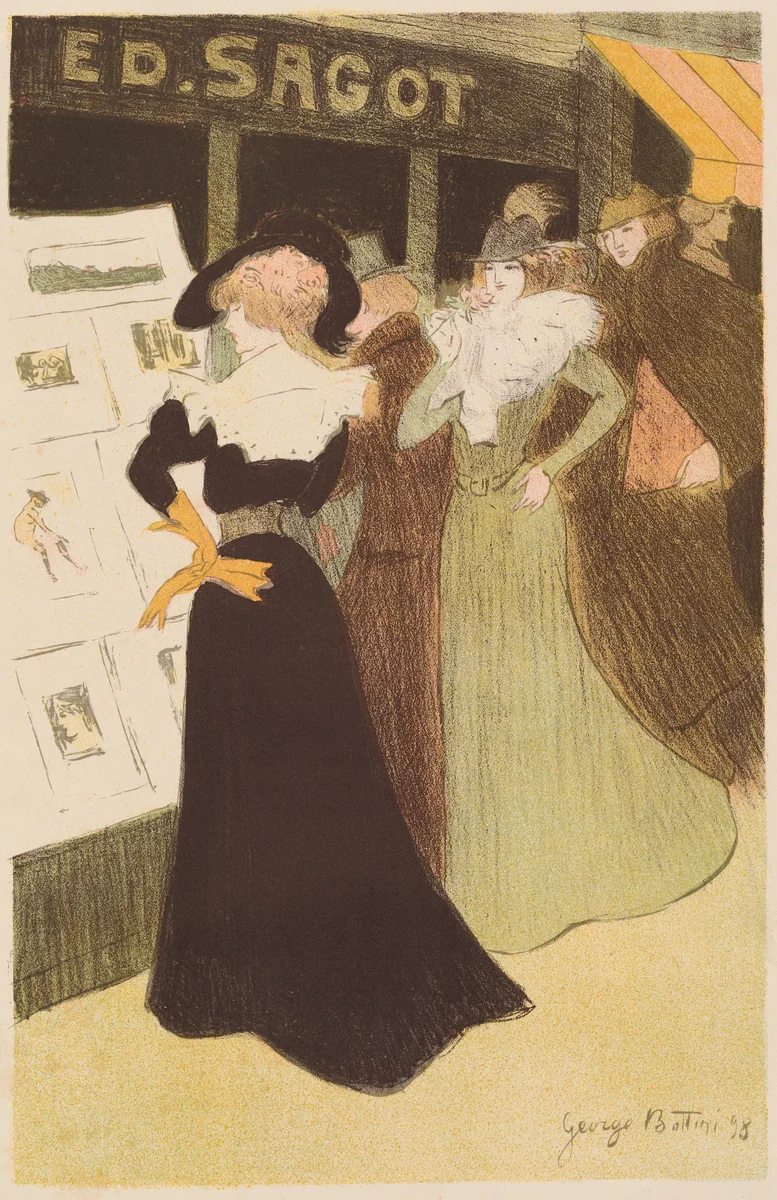 The Sagot Address by Georges Bottini, print, 1898