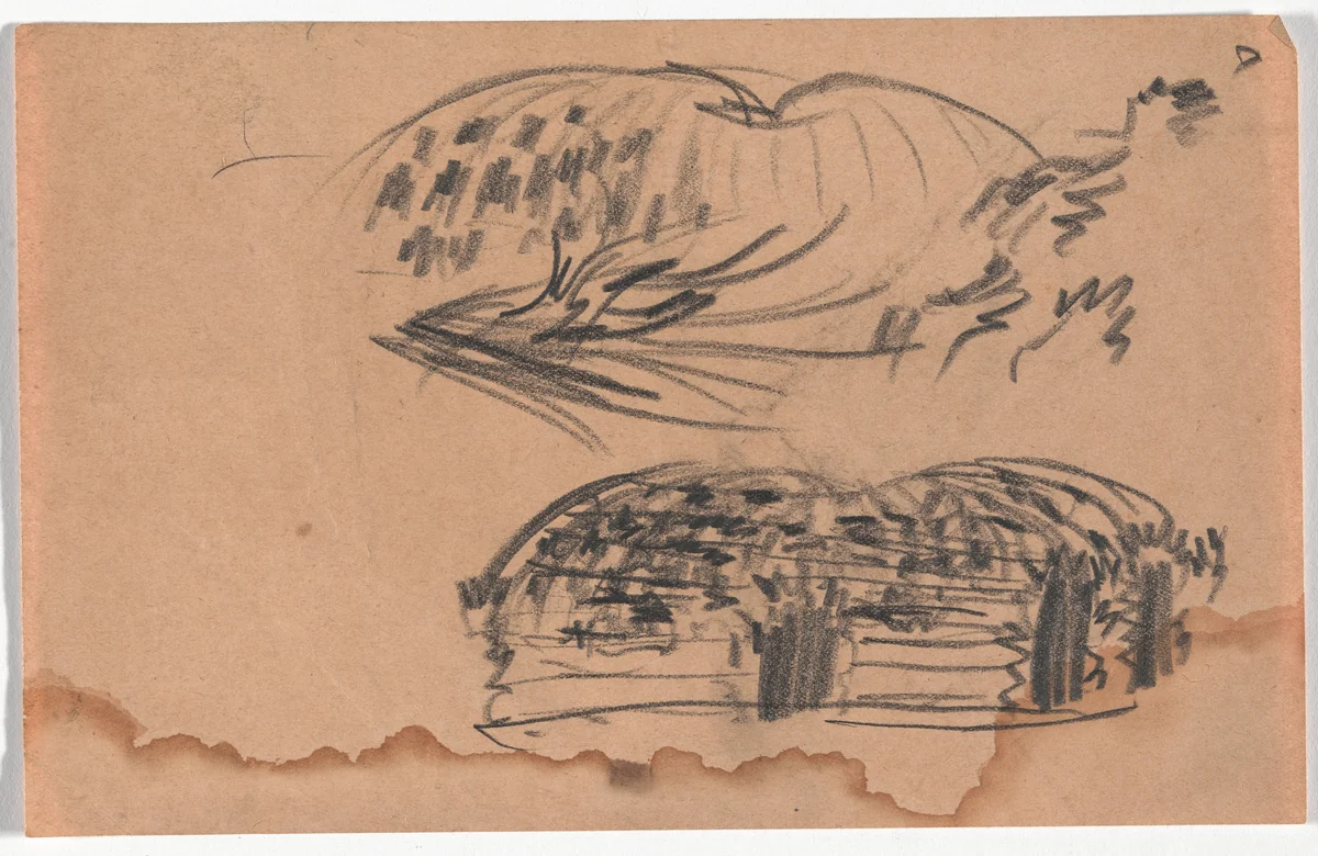 Mozarttheater project, Dresden, Germany by Hans Poelzig, architecture, 1919