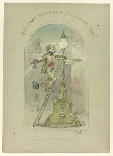 Bright Have Thy Young Days Been! by Hablot Knight Browne, painting, 1835-1882