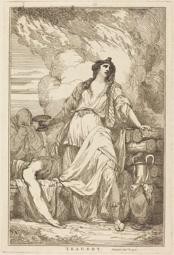Tragedy by John Hamilton Mortimer, print, 1778