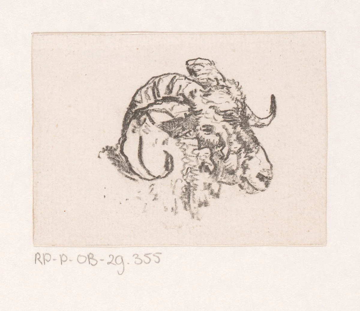Ramskop by anonymous, print, 1809-1850