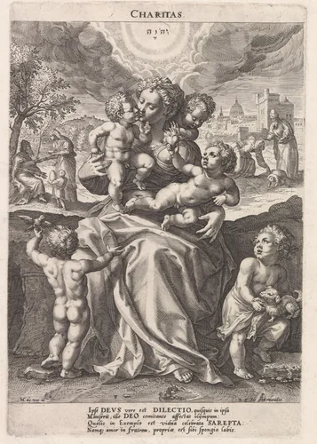 Liefde by Unknown, print, 1590