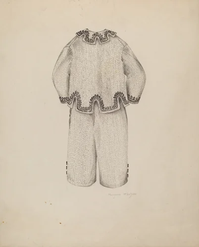 Boy's Suit by Marjorie McIntyre, index of american design, 1938