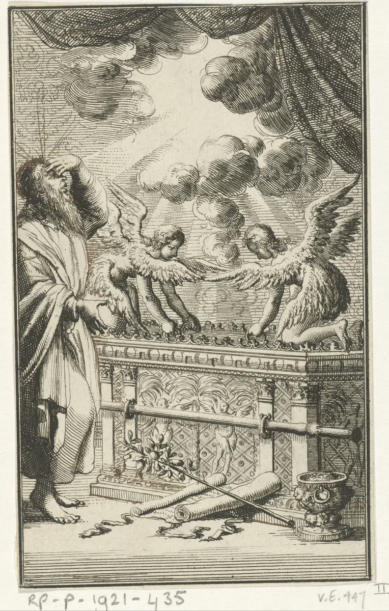 Ark des Verbonds by Jan Luyken, print, 1683