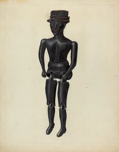 Doll by Arthur Wolfson, index of american design, 1937