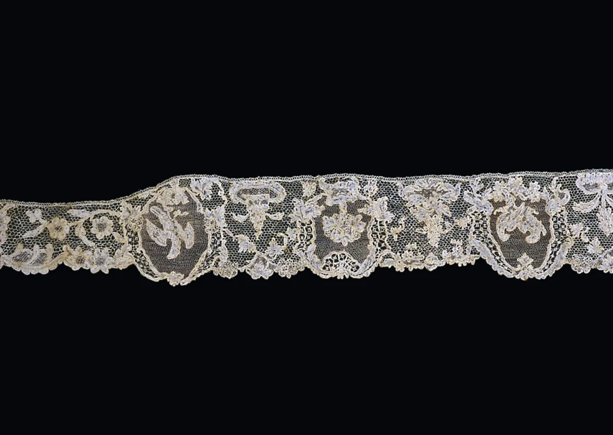 Border by France, textile, 1725-1775