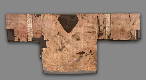 Tunic with Ornamental Inscription by Unknown, textile, 1329-1955