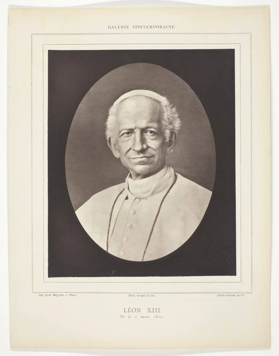 Léon XIII by Goupil et Cie, photograph, 1875-1879