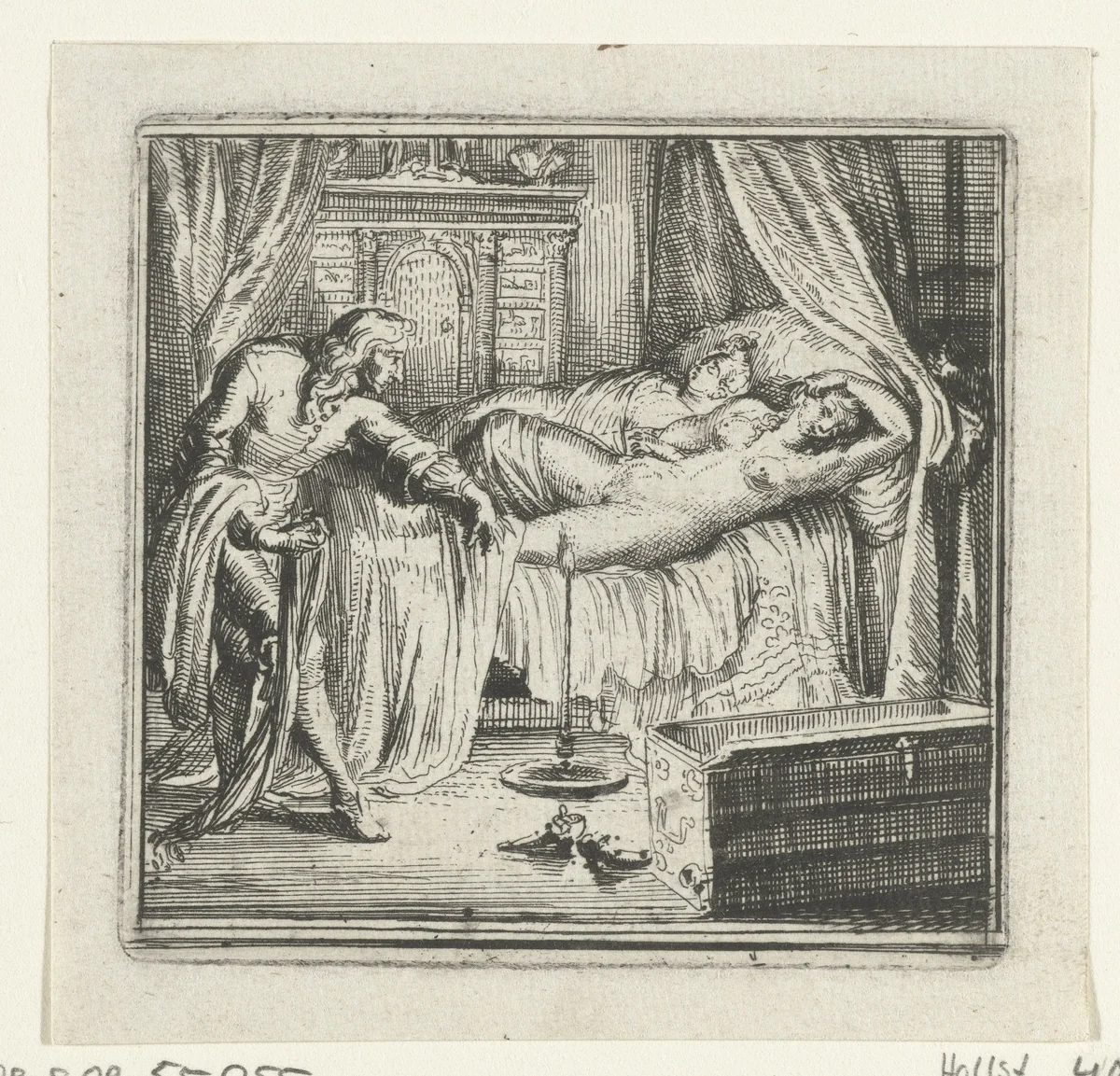 Illustratie voor de Decamerone van Boccaccio by Romeyn de Hooghe, print, 1697