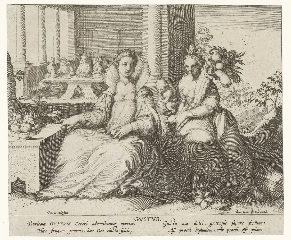 Smaak by Unknown, print, 1590-1632