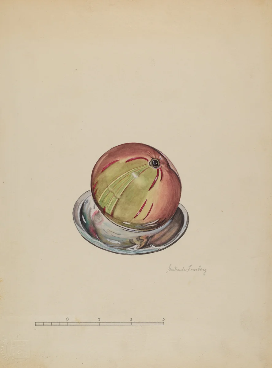 Paper Weight by Gertrude Lemberg, index of american design, 1936