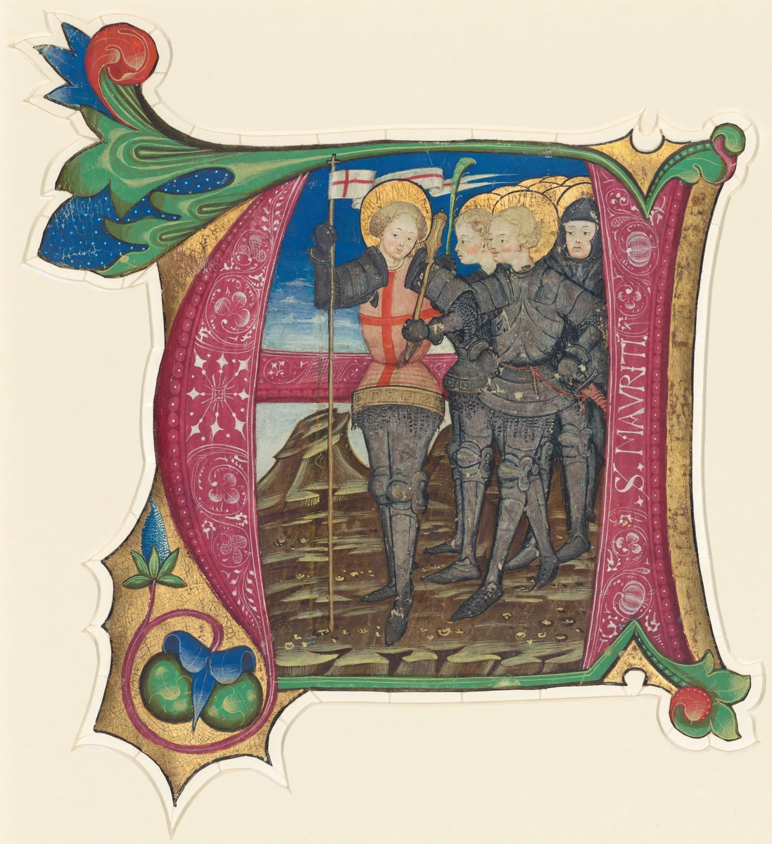 Saint Maurice and the Theban Legion by Italian 15th Century, drawing, 1450-1475