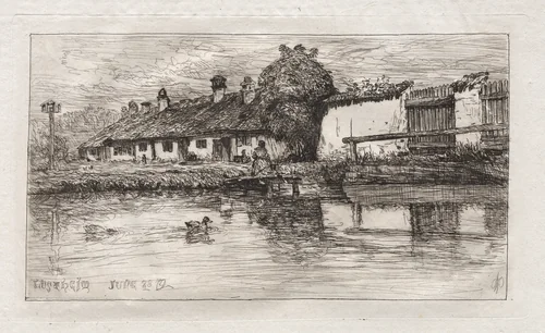 Lustheim by Otto H. Bacher, print, 1879