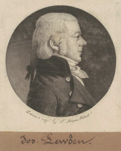 Joseph Lewden by Charles B. J. Févret de Saint-Mémin, print, 1802