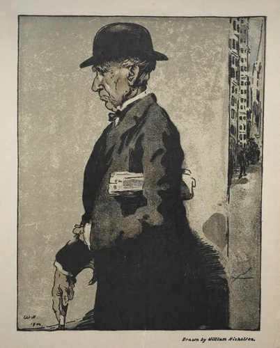 Russell Sage by William Nicholson, print, 1900
