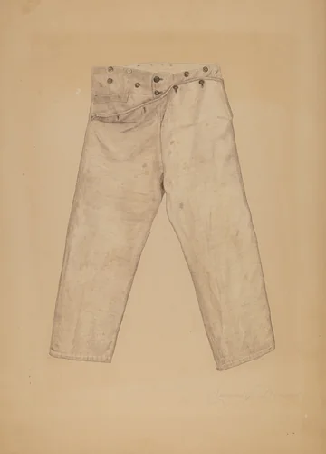 Homespun Breeches by Georgine E. Mason, index of american design, 1935-1942