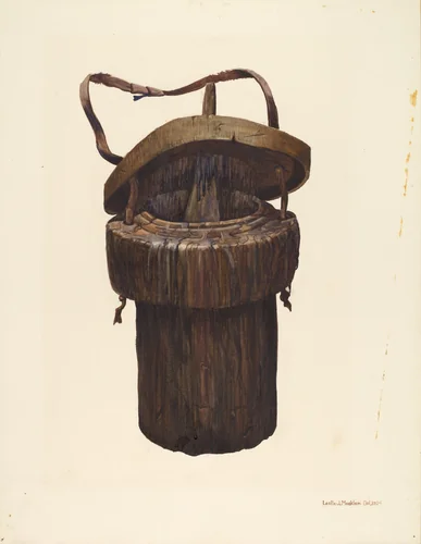 Bucket by Leslie Macklem, index of american design, 1939