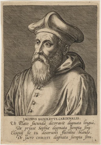 Cardinal Jacopo Sadoleto by Unknown 19th Century, print, 1800-1899