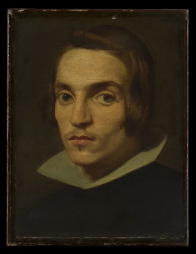 Head of a Man by Spanish Painter, painting, 1630-1669