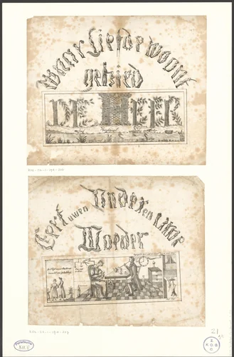 Waar liefde woont gebied de Heer by anonymous, print, 1800-1899